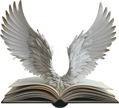 book with wings